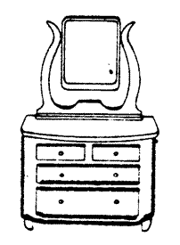 Vanity with Mirror Kit