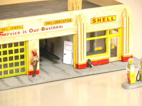 1920's - 1940's Gas Station Extra Exterior / Interior Details Set