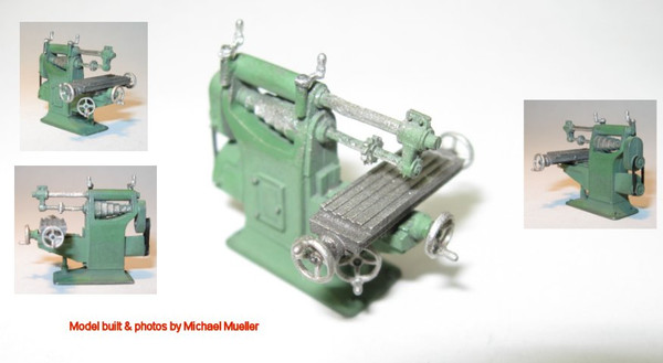 Desterlin Milling Machine Kit with Overhead Belt Drive