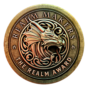 Realm Award Stickers  - Gold