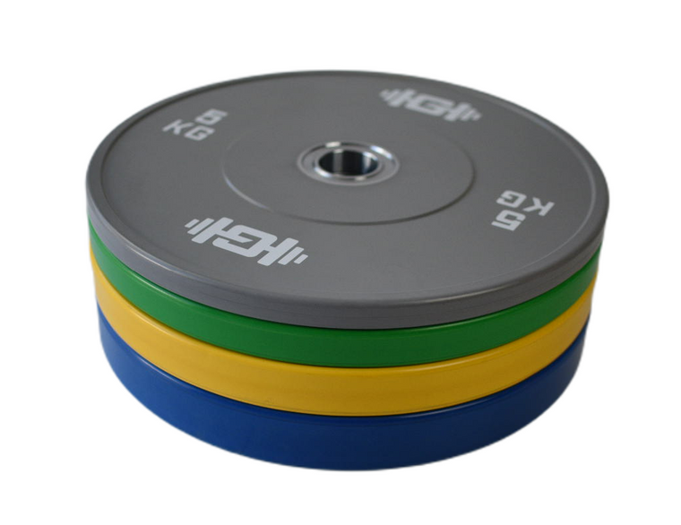 Comes with a PAIR of each 20kg, 15kg, 10kg, 5kg bumper plates