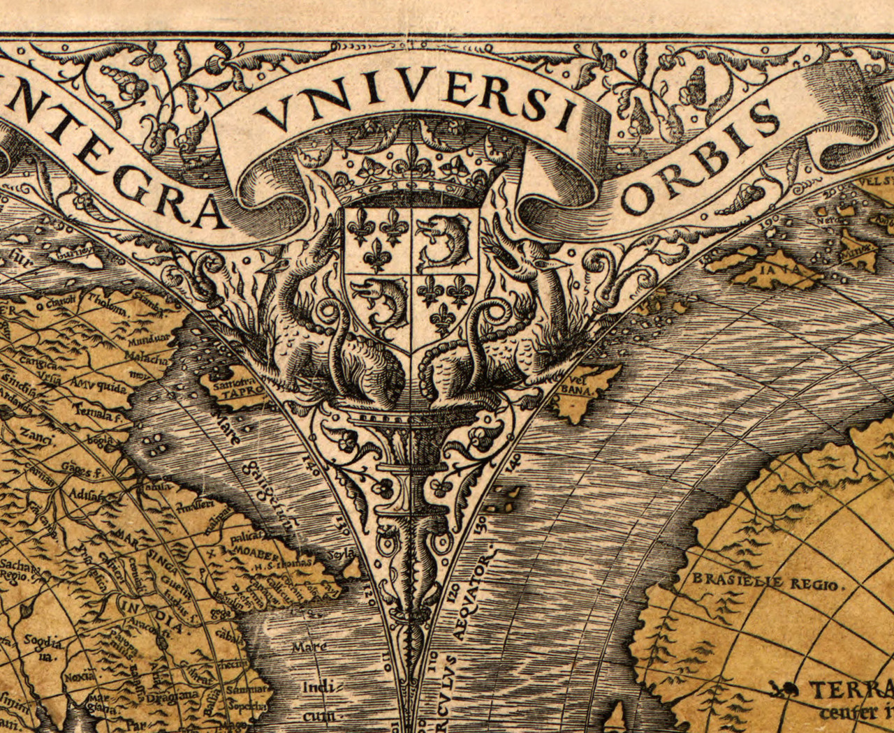 洋画・外国映画 MAPI Historic Map - World - 1531 - Polar Projection Hemispheres | World