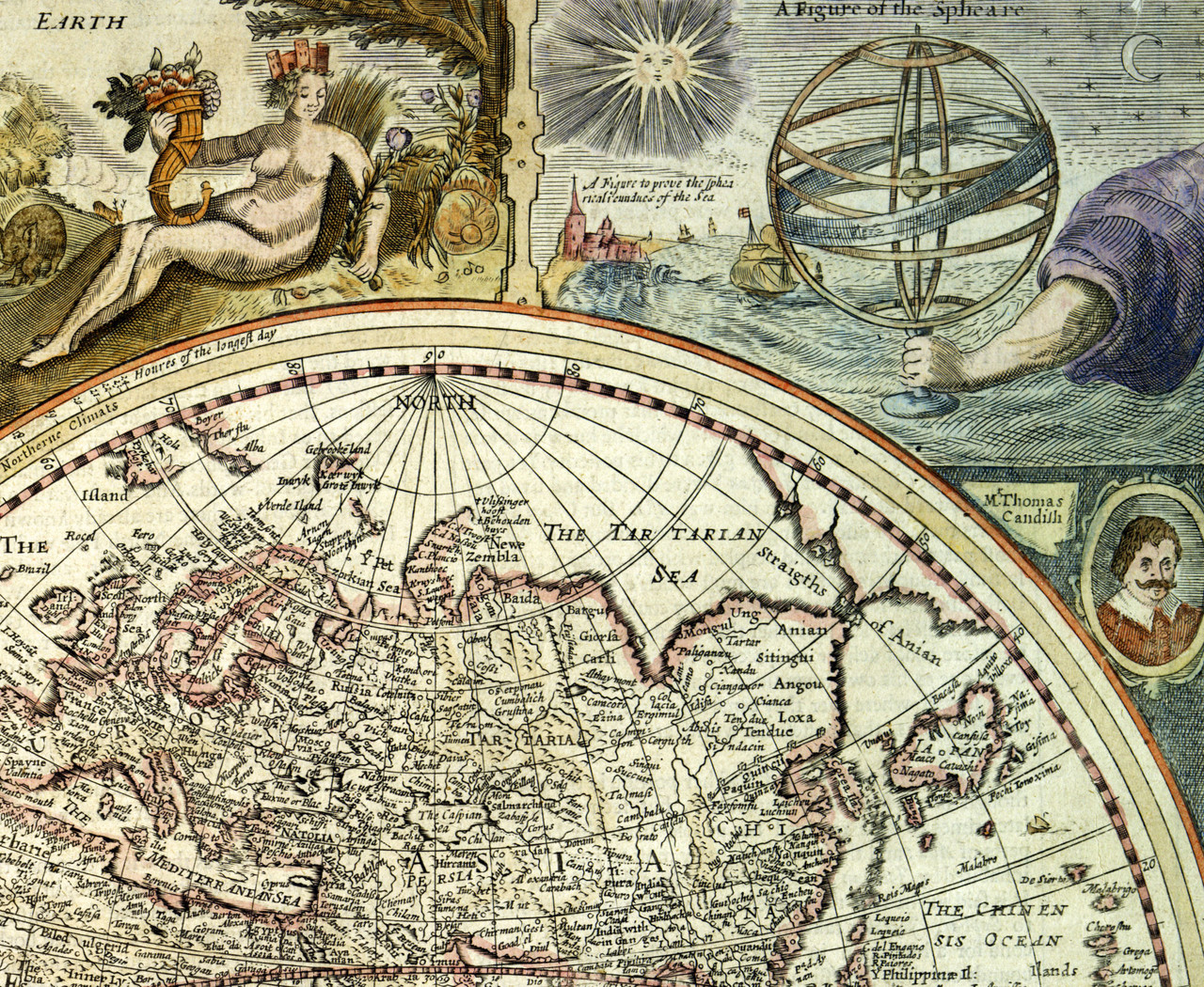 Historic World Map - 1676 - Antique Map Print | World Maps Online