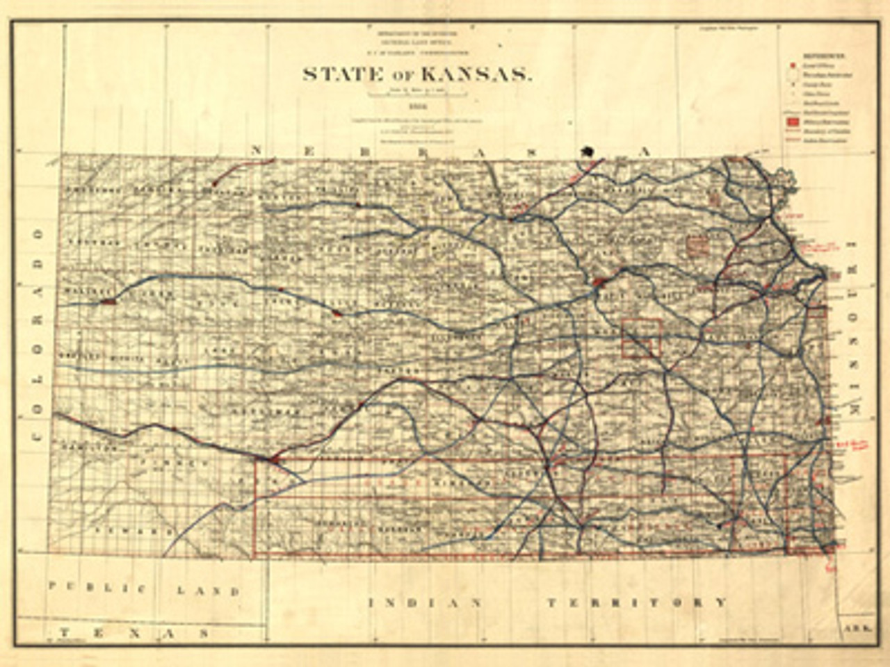 Historical Maps of Kansas