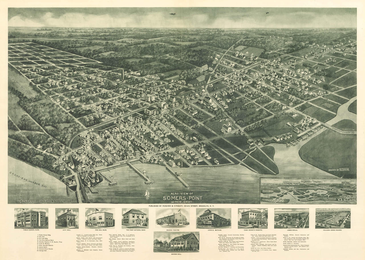 Map Public Service of New Jersey Sept 1944 – RailroadTreasures