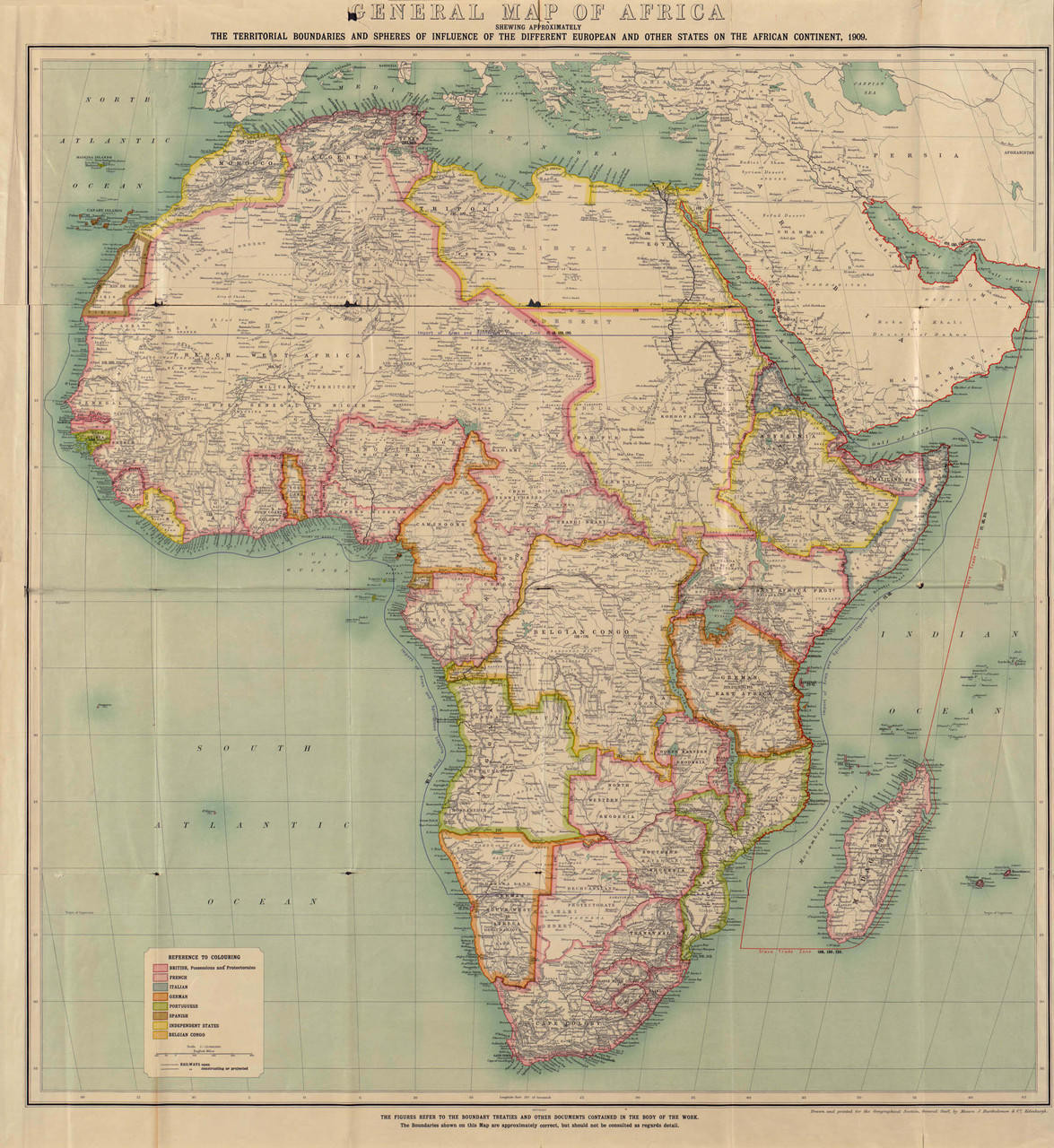 spheres of influence africa