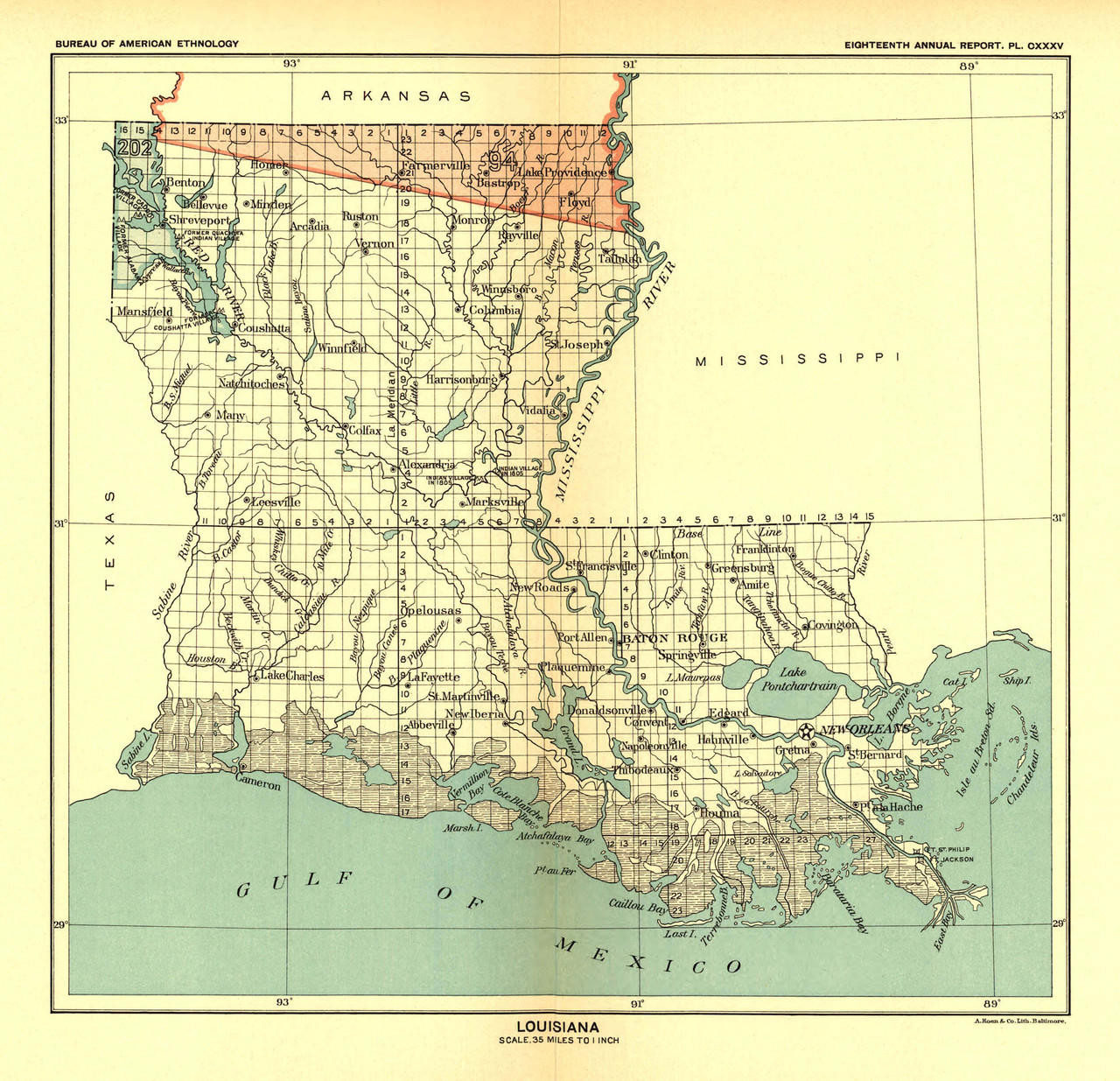 Maps, Louisiana Historical Center