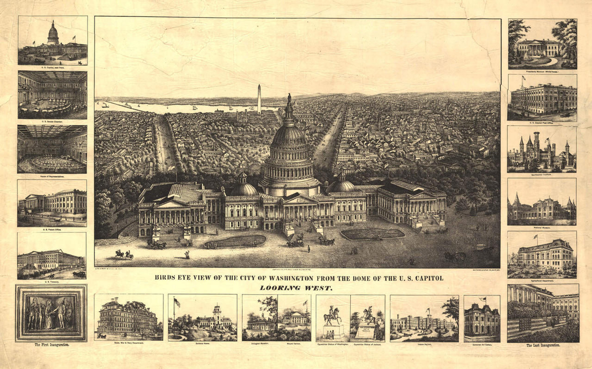 Historic Map - Washington, DC - 1885, image 1, World Maps Online