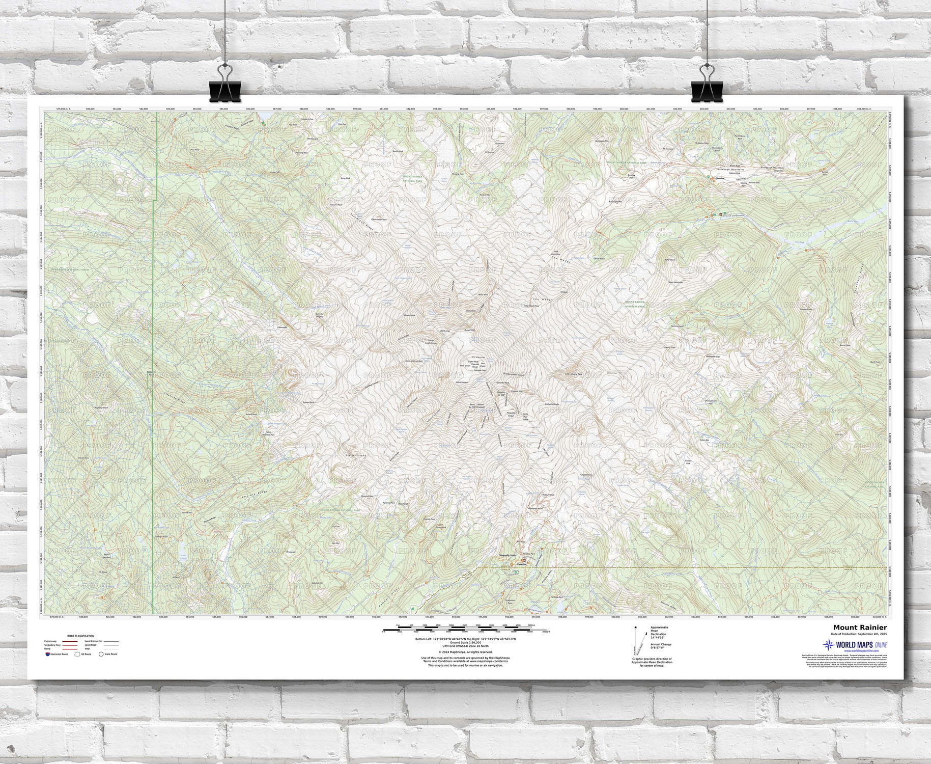 Custom printed topo maps Custom printed topo maps