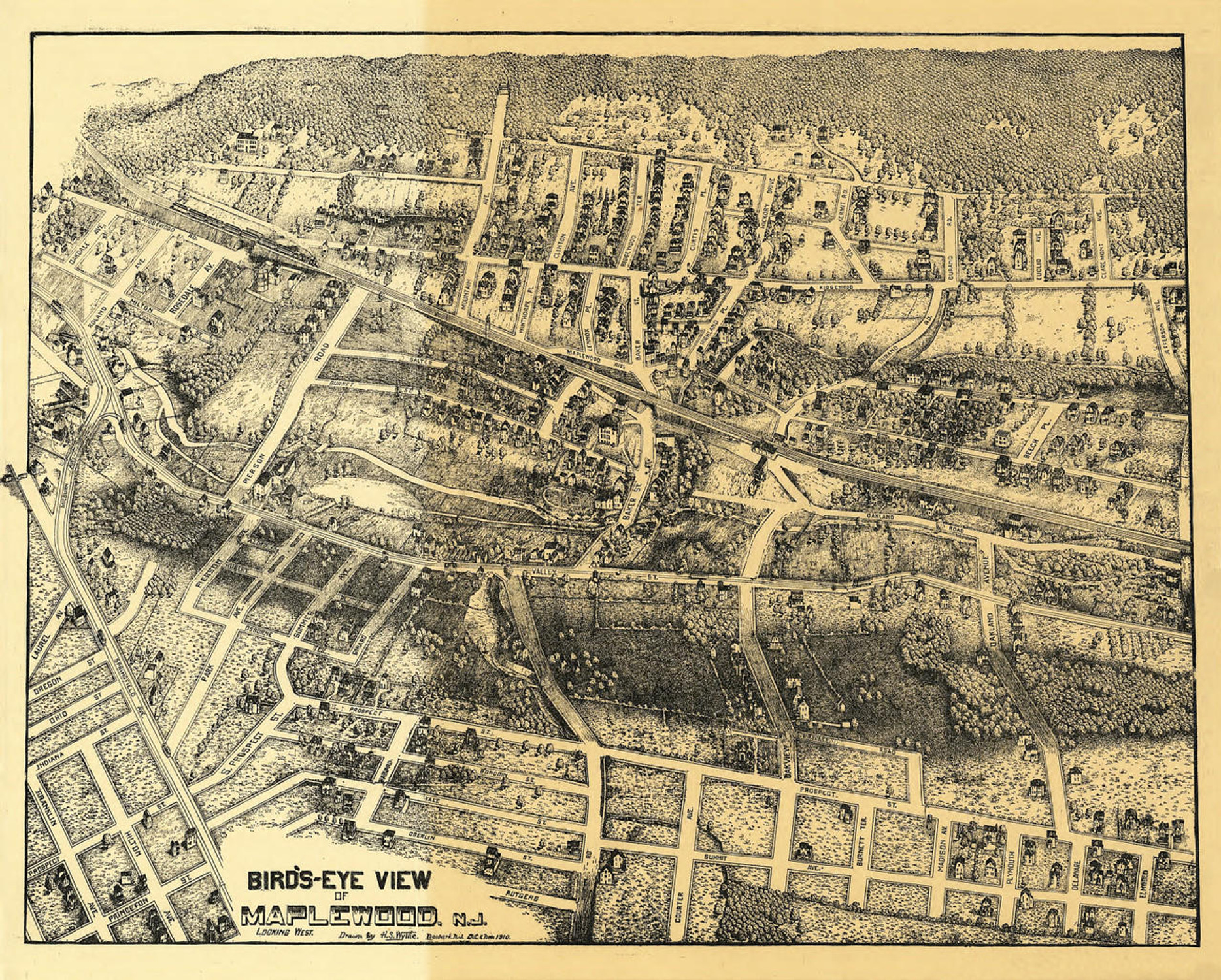 Historic Map - Maplewood, NJ - 1910, image 1, World Maps Online