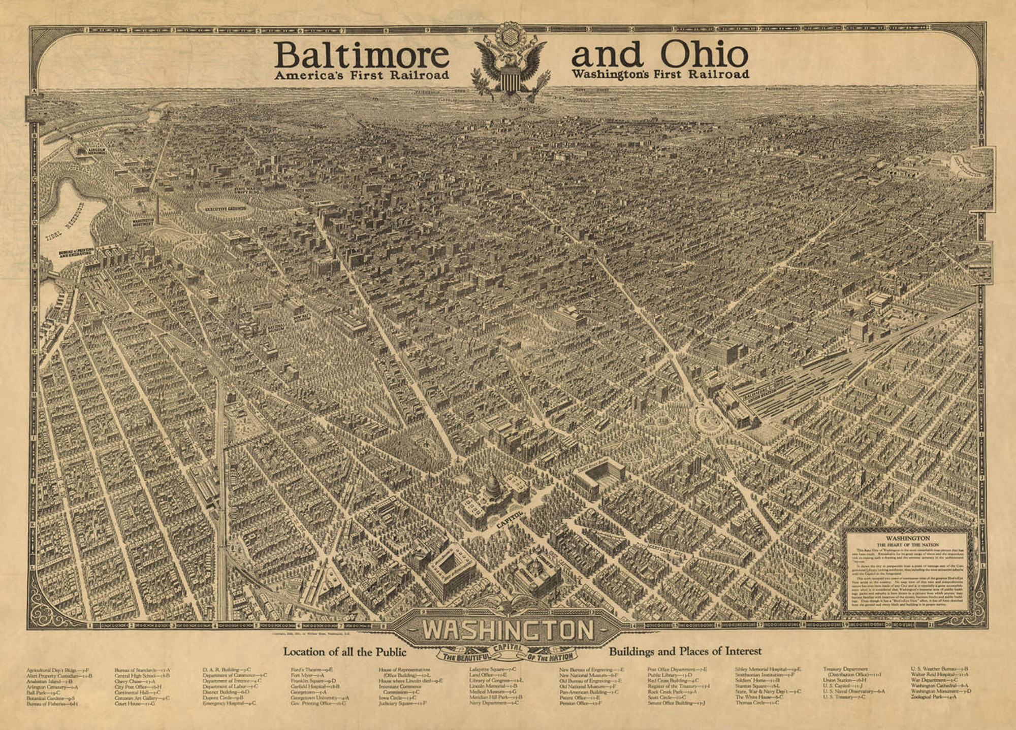 Historic Map - Washington, DC - 1923, image 1, World Maps Online