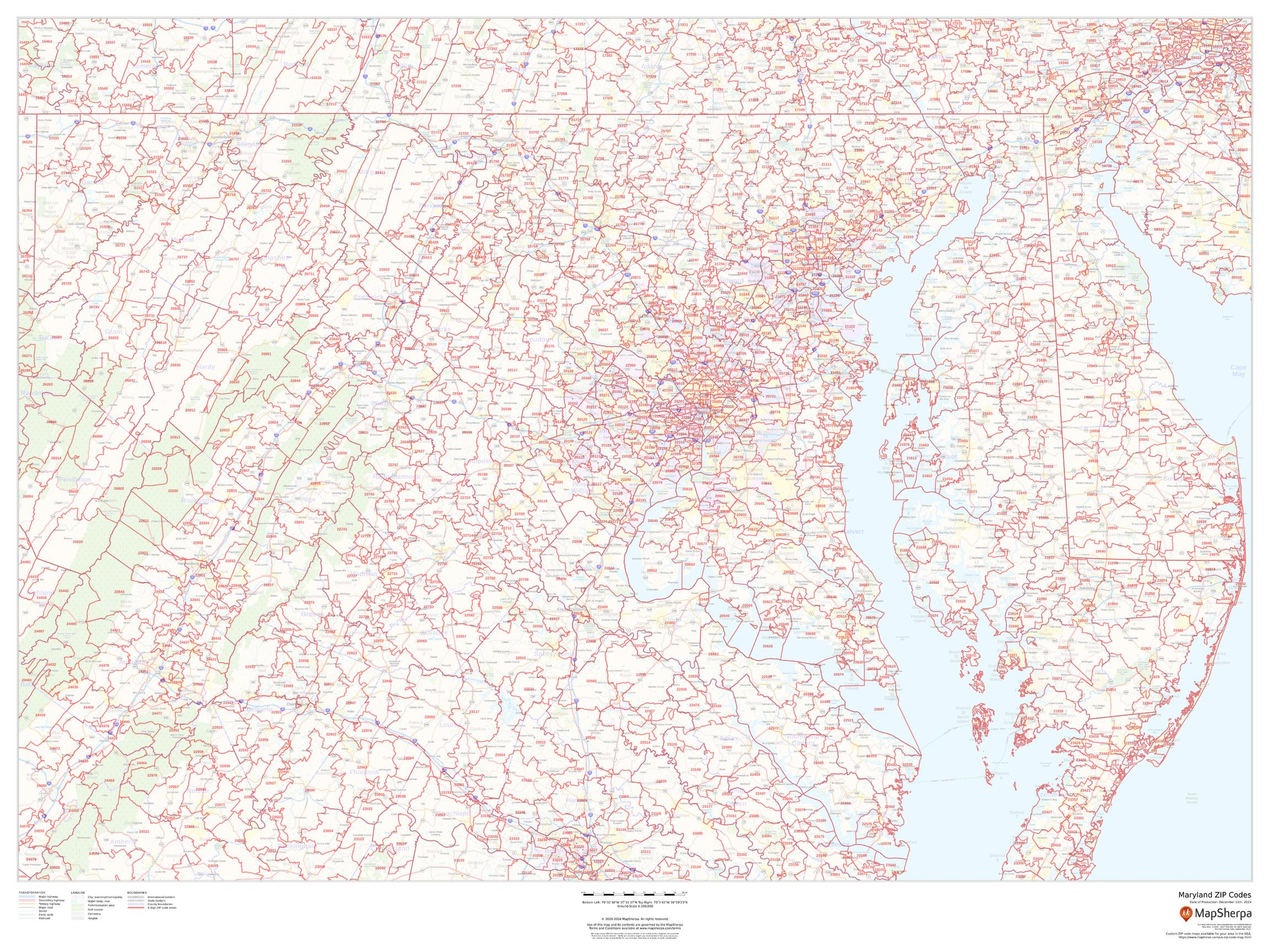 Zip Code For White Marsh Md