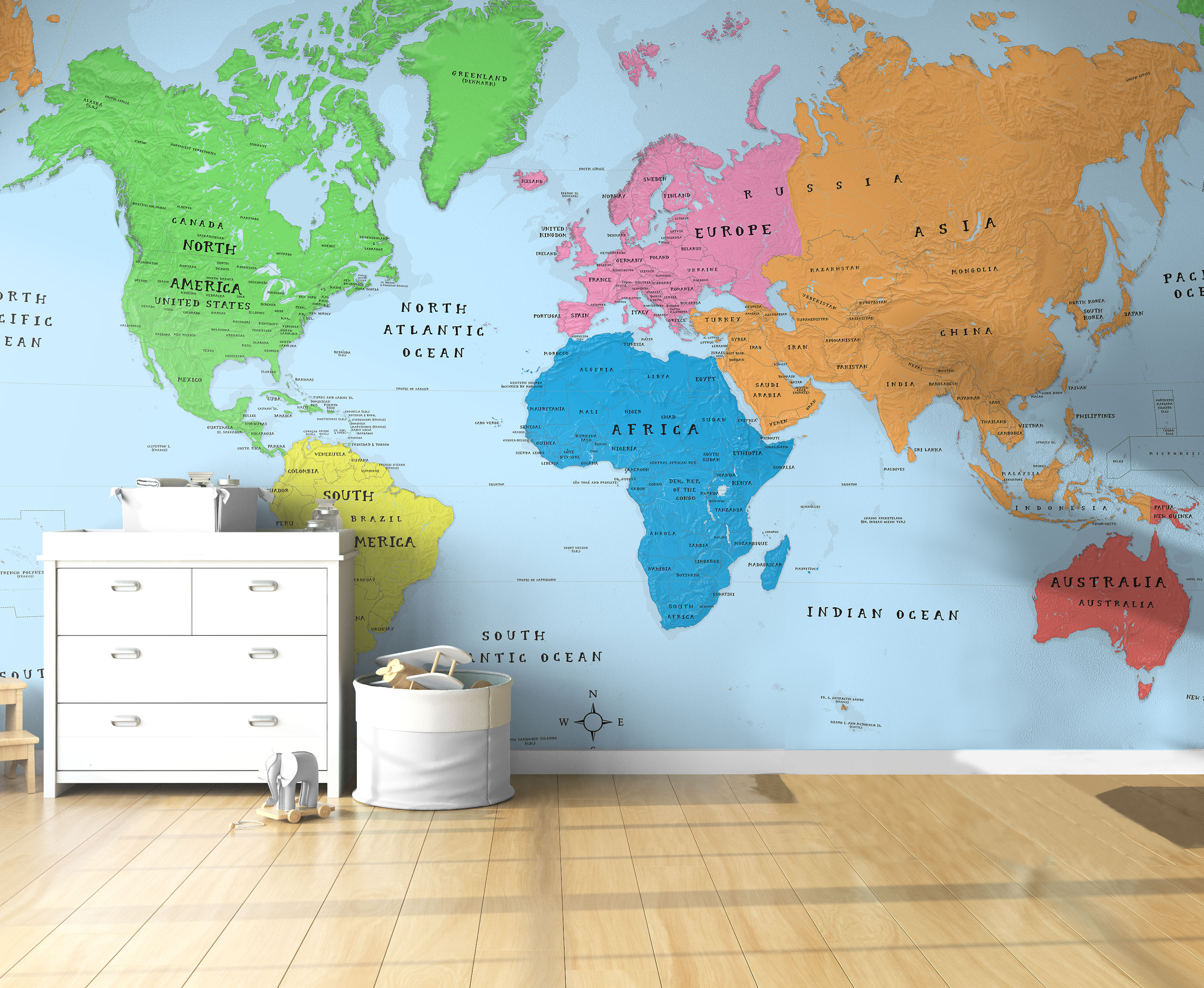 world wallpaper kids