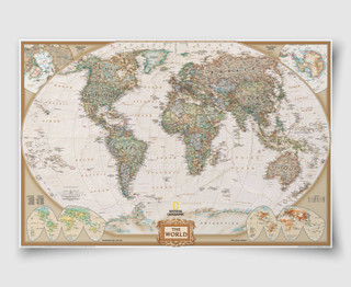  World Executive Political Wall Map | National Geographic