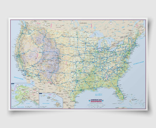 US Interstate Map