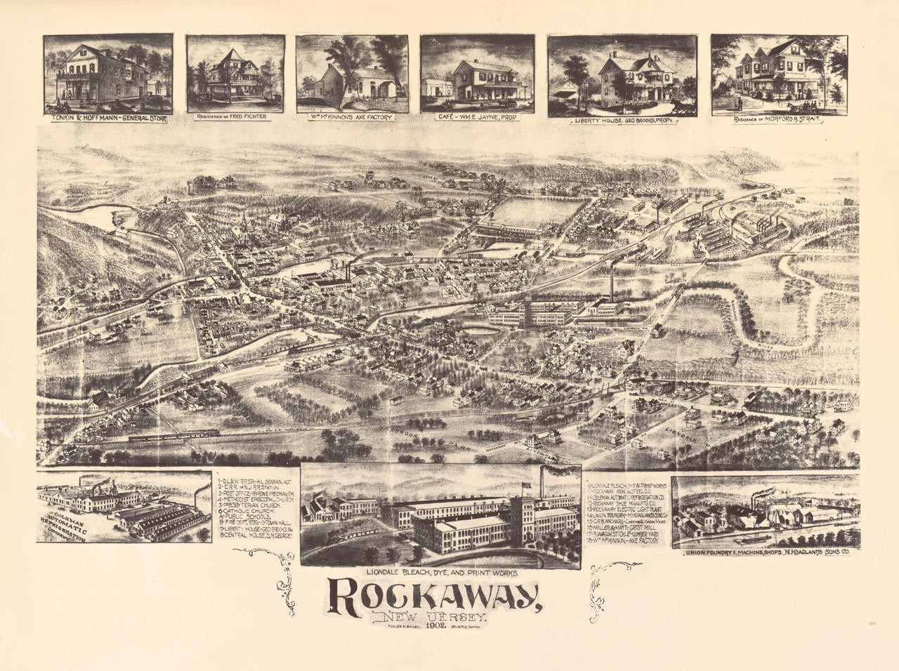 Historic Map - Rockaway, NJ - 1902, image 1, World Maps Online