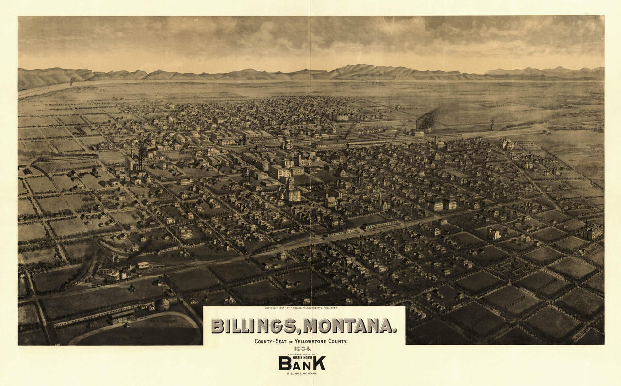 Historic Map - Billings, MT - 1904, image 1, World Maps Online