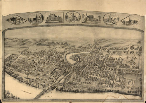 Historic Map - Enfield, CT - 1908, image 1, World Maps Online