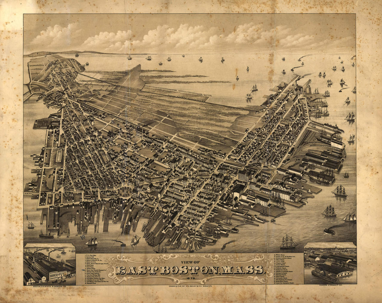 Historic Map - East Boston, MA - 1879, image 1, World Maps Online