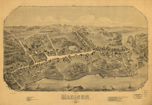 Historic Map - Madison, CT - 1881, image 1, World Maps Online