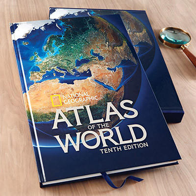 National Geographic - Atlas of the World 10th Edition, image 1, World Maps Online