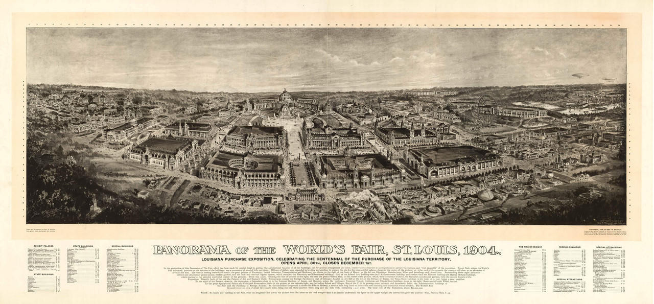 Historic Map - St. Louis, MO - 1904 - George W. Melville, image 1, World Maps Online