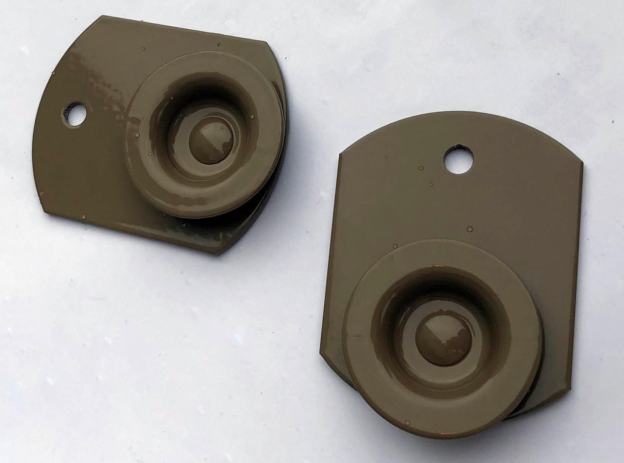 Two-Button Spring Roller Map Mounting Hardware Set - Alternate, image 1, World Maps Online