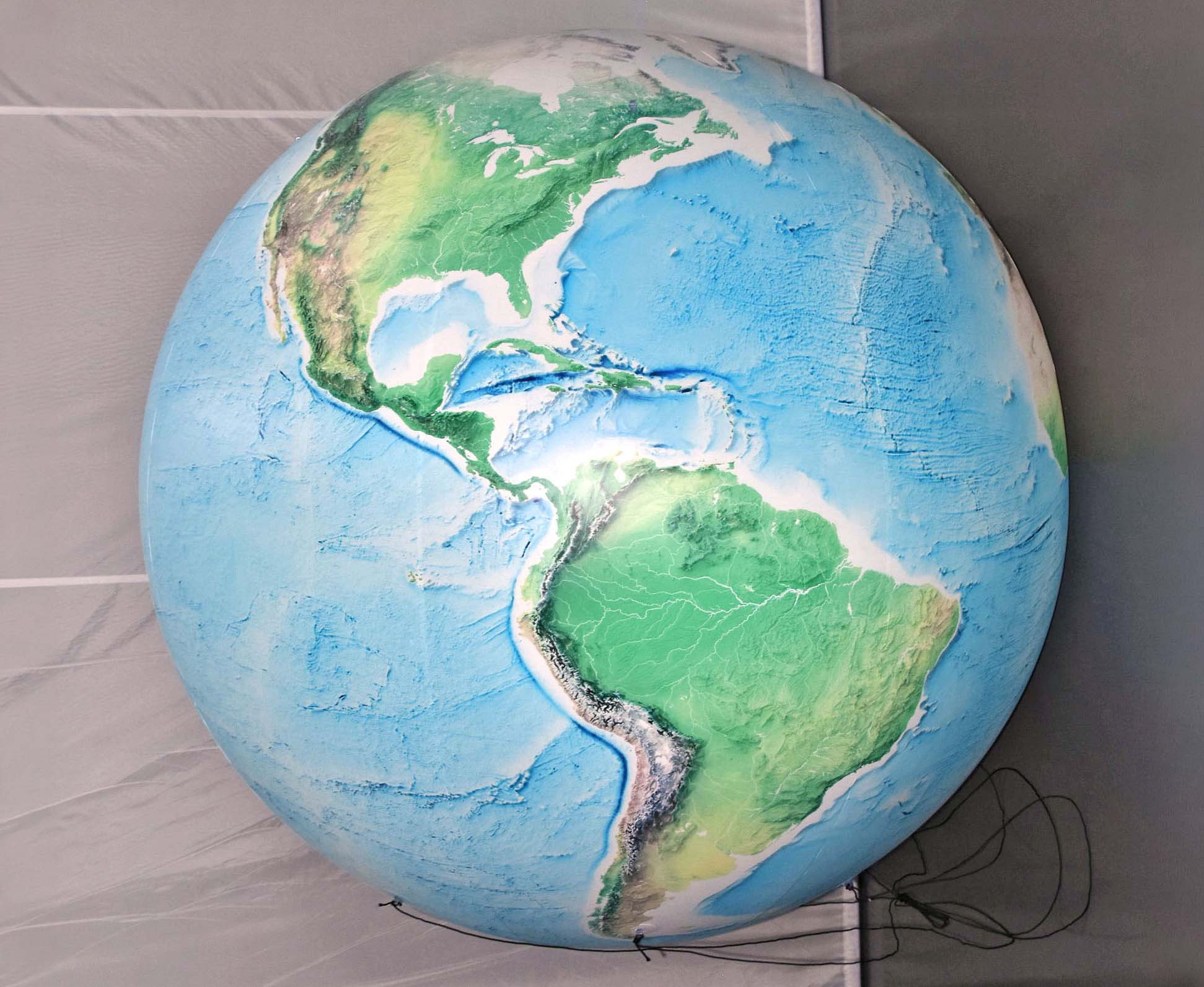 Natural World Giant 7-Foot Inflatable Globe for Classrooms