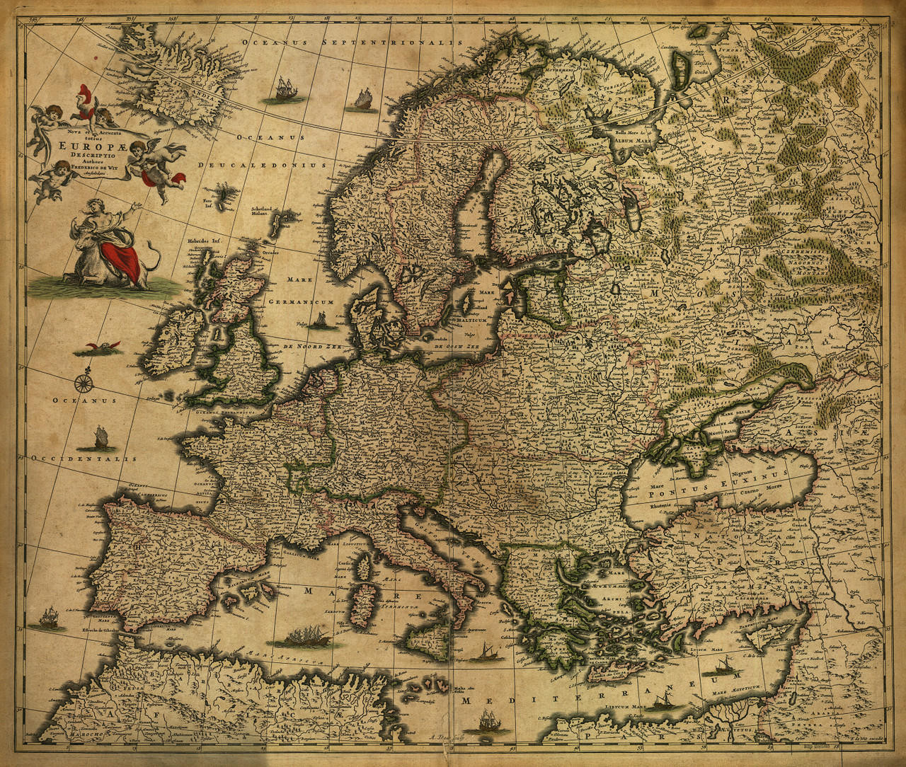 Nagasaki, Japan Vintage Map Print (1700's)| World Maps Online