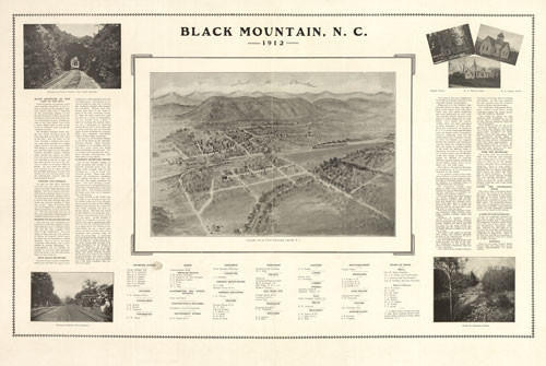 Historic Map - Black Mountain, NC - 1912, image 1, World Maps Online