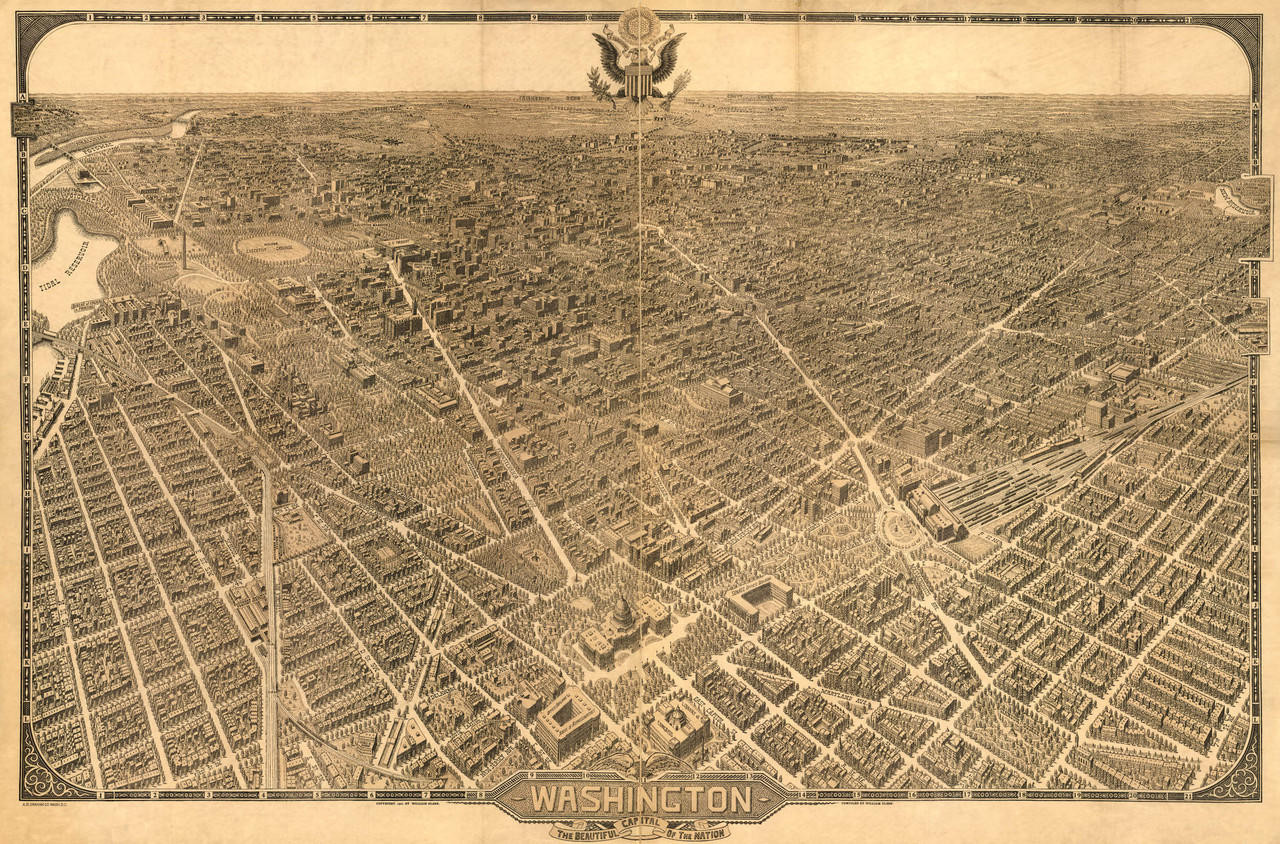 Historic Map - Washington, DC - 1921, image 1, World Maps Online