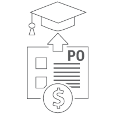 Purchase order icon