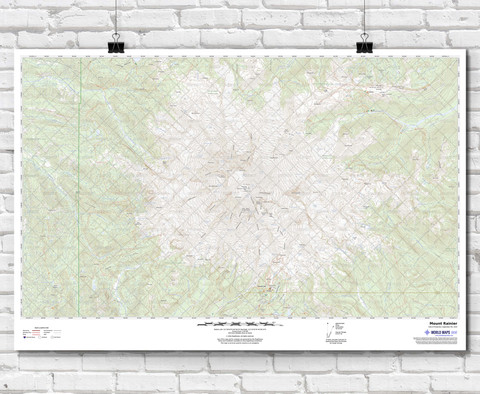 Custom Printed Topo Maps - Modern USGS Topographic