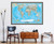 National Geographic World Classic Political Wall Map, image 4, World Maps Online