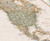 National Geographic World Executive Pacific Centered Wall Map Close-up View