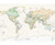 Executive World Political Map Wall Mural, image 2, World Maps Online