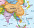 Primary Learning Classroom World Map Removable Wallpaper Mural, Detail 3, World Maps Online