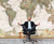 National Geographic World Map Mural - Executive Antique Ocean Political, image 2, World Maps Online