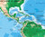 Mercator World Topographic Map Wall Mural, image 4, World Maps Online