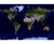 Earth at Night NASA "Night Lights" Satellite Image Map Mural