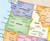 U.S. Intermediate Political Spring Roller Map for Classroom Education, Detail Image 1, World Maps Online