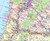 Enlarged U.S. Political Map on Spring Roller from Kappa Maps, detail image 3, World Maps Online