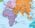 World Early Learner Pull-Down Classroom Map on Spring Roller, Detail Image 1, World Maps Online