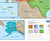 U.S. Early Learner Spring Roller Map, Detail Image 3, World Maps Online