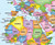 Primary Learning World Classroom Wall Map, Detail Image 1, World Maps Online