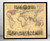 Historical Map Print - World Map - British Empire - 1850's Framed