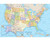 United States Political Map Wall Mural, image 1, World Maps Online