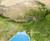 World Satellite Image Wall Map - Enhanced Physical Close-up View
