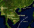 World Physical Satellite Image Map -  Pacific Ocean Centered, image 3, World Maps Online