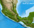 North America Enhanced Satellite Image Map, image 6, World Maps Online
